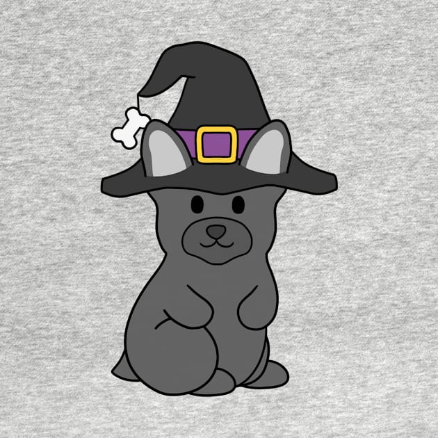 Halloween French Bulldog Black by BiscuitSnack